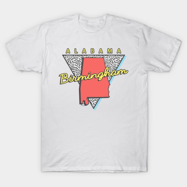 Birmingham Alabama Triangle T-Shirt by manifest